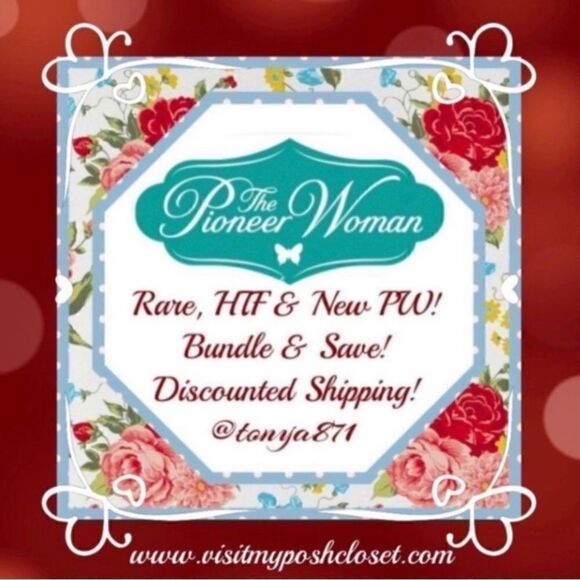 🦋 New Pioneer Woman Adeline 6-Piece Condiment Set: 6-piece serve-ware set - Picture 2 of 9